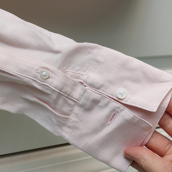 Banana Republic Pink Button Down Shirt S - Picture 3 of 4